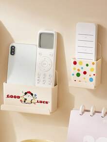 1pc Magnetic Air Conditioner/TV Remote Control Wall Mount Holder Storage Box - Multicolor - View 2