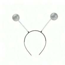 4pcs/Set Holiday Party Fun Cosplay Alien Halloween Valentine's Day Gift Glasses + Headband Mask Makeup Ball Party Gloves Hair Accessories Costume Props, New Glitter Sequin Christmas Party Stage Outfit