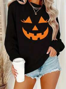 Women Sweatshirts - Black - View 1