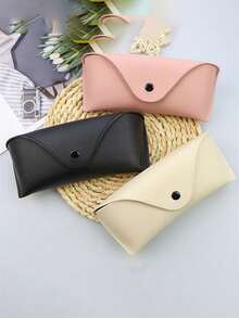 Portable Leather Glasses Case, Durable Soft Sunglasses Pouch Slim Case For Women Unisex Eyeglass Case, Gender Reveal Party, Perfect For Birthdays, Weddings, Parties, The Perfect Gift For Colleagues, Friends, And Family, Back To School