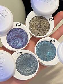 Uhue 1 块单色眼影 E04，珠光质地，防水防汗，干湿两用，不飞粉，便携，可用于提亮眼睑中央/提亮内眼角/打造柔和眼线，3 克/0.1 盎司 - E02 - 查看 9