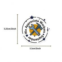 50 张美国劳动节贴纸乙烯基贴纸剪贴簿、日记本、笔记本电脑、保险杠、滑板、水瓶、电脑、手机、卡通、安全帽、汽车贴纸和贴花 - 彩色 - 查看 2