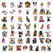 203pcs Realistic Puppy Dog Stickers For Water Bottle, Skateboard, Luggage, Notebook, Phone Case, Guitar, Piano, Room, Wall Decor