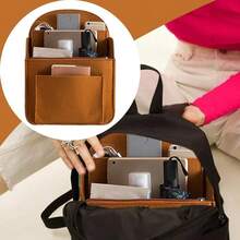 Large Capacity Travel Organizer Bag - Lightweight Backpack Packing Cubes | Multi-Compartment Storage Solution, Ideal Inner Lining For Organizing Handbags And Daily Backpacks For Men And Women - Multicolor - View 4