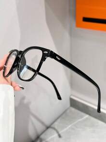 1 Pc Unisex Fashion Stylish Light Computer Glasses Cute Casual Classic Design Suitable For Daily Office And School Use - Multicolor - View 8