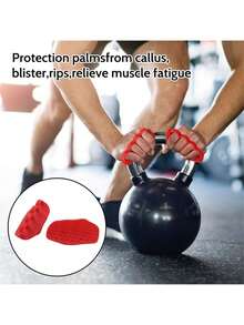 1双/2双握力器、手指锻炼器、防滑健身手套，适用于举重、健身房、瑜伽、引体向上训练，防止老茧 - 彩色 - 查看 6