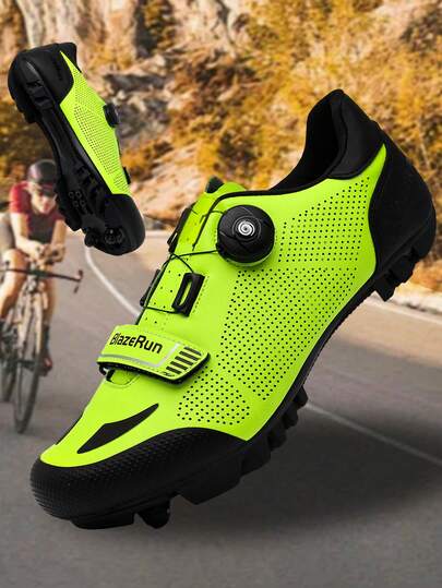 男士自行车鞋兼容 Spin 山地自行车鞋、健身鞋、户外运动鞋、户外骑行鞋。