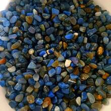 1 Stück Blauer Achat Flammen Geode Kristall - Natürlicher Geode Glitzer Edelstein, geschnitzter Handflächenstein, DIY Heimdekoration, Kristallsammlung, Partygeschenk - Blau - Übersicht 8