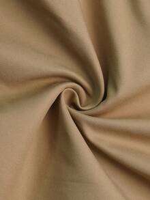 معطف قصير مبطن للنساء ذوات الحجم الكبير بياقة وشق خلفي، أنيق وكاجوال، مناسب للتنقل والأوقات الحرة، للربيع والخريف، عيد الميلاد