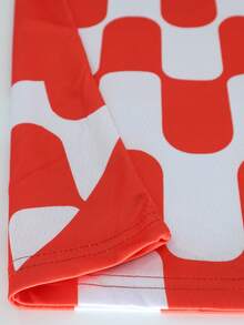 2025 Customized Sports Jersey, Summer Outdoor Sports Singlet Short Sleeve, Women's Sports Team Club Training Jersey Top With Front & Back Printed Name & Number, Breathable Quick-Dry Casual Everyday Wear, Party Outfit, Comfortable Fit, Red & White Contrast Color