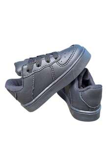 Children's Sneakers For Kids Comfortable Basic Luxury - màu đen - Xem 5