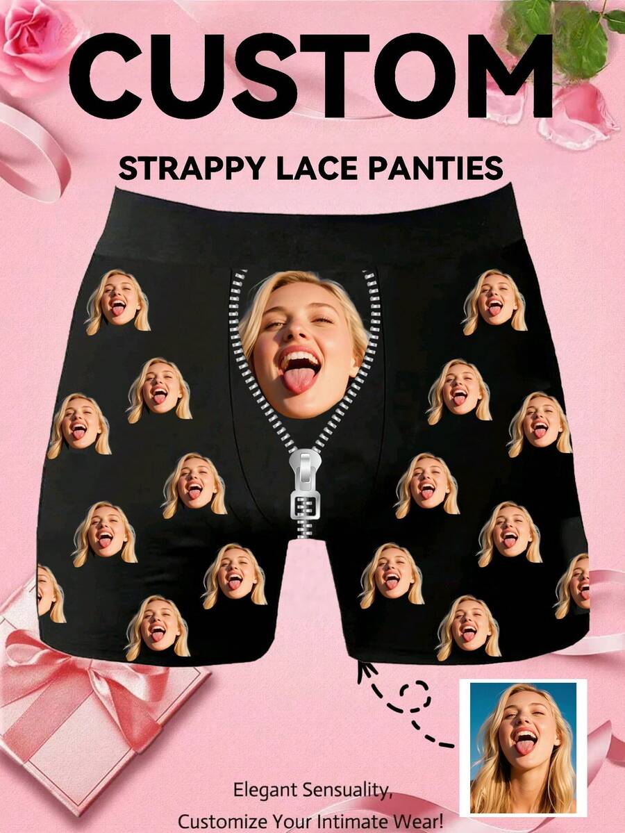 1条定制男士三角裤,个性化图案印花。这款舒适透气的休闲/运动平角内裤是送给丈夫的绝佳生日礼物,也适合情人节、圣诞节、万圣节或周年纪念日等场合。 - 彩色 - 查看 1