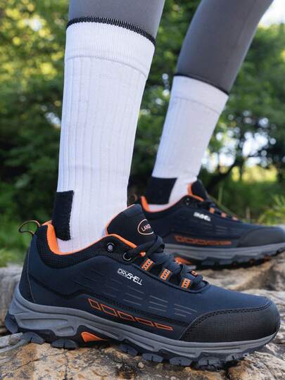 LANGDU Wanderschuhe Herren Damen Wasserdicht Leicht Wanderstiefel Outdoorschuhe Trekkingschuhe
