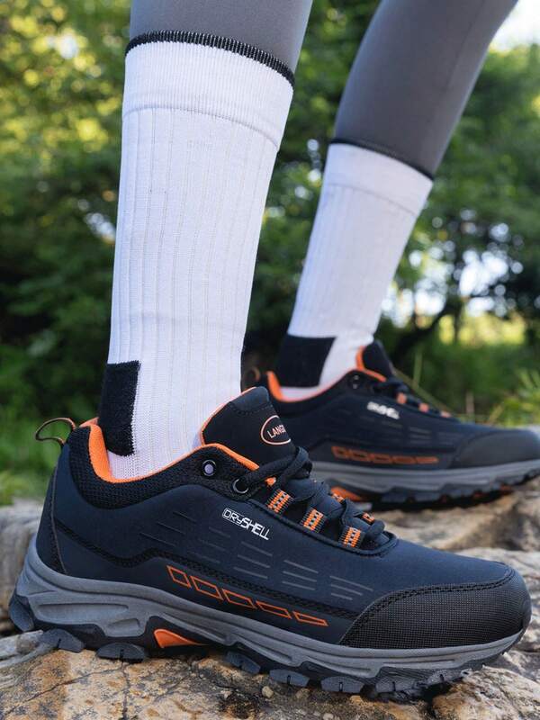 LANGDU Zapatillas de Senderismo Hombre Mujer Trekking Zapatos de Montaña Ligeras Transpirable