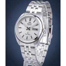 Orient Business Men's Stainless Steel Dial Analog Automatic Wrist Watch With Date / Day Calendar SEM78002WB Fashion Accessories Suitable For Daily Life Business Clothing Decor Ideal Birthday Gift For Boyfriend Husband Father