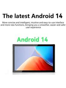 Qetupa Qetupa 10.1 Inch M9-3 Android 14 Tablet,4GB RAM+128GB ROM,MTK6771 Octa-Core 2.0GHZ Processor,HD(1280x800) IPS Touch Screen,5MP Front Camera&13MP Rear Camera,6000mAh Battery,802.11ac WIFI5,BT 5.4,GPS,No Support SIM Card Festival Gifts