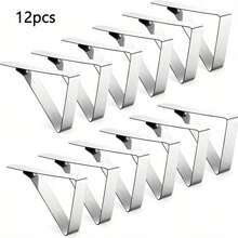 Clip ajustable para mantel de acero inoxidable de 4.5 cm, clip antideslizante para mantel de picnic