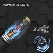 YILONG Tattoo Pen Kit, Tattoo Kit, Tattoo Machine Kit With Power Supply 7 Tattoo Inks, 10pcs Tattoo Needles For Beginers