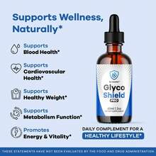 Glyco Shield Drops | Official GlycoShield Pro Blood Formula Support Supplement | Maximum Strength | 1 Bottle (1-Month Supply) - 1 包 - 查看 3
