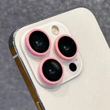 5件套混合夜光陶瓷相机镜头保护膜，适用于iPhone11-16，防刮，荧光色，完美贴合 - 提升手机外观！夜光相机镜头保护膜适用于Apple 11/12/13/14/15/16/16 Plus/16 Pro/16 Max系列，防水防震防摔防指纹全覆盖，适用于日常防护、办公室、家用手机相机盖，防刮 - 彩色 - 查看 4