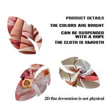 1 pièce Bannière de porte humoristique de Père Noël 2D plate - Parfait pour la décoration de Noël et des fêtes, utilisation intérieure/extérieure, convient pour les portes standard de 90 x 180 cm - Multicolore - Voir 3