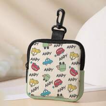 1 个定制钱包耳机包，独特设计（照片、风景、插图、姓名）拉链钱包、口袋、钱包、杂项储物袋、时尚现代旅行、生日礼物、周年纪念情人节、情人节、女士礼品袋、教师礼物店返校 - 彩色 - 查看 3