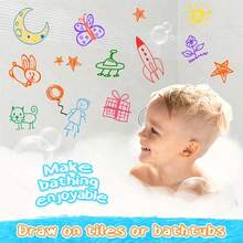 IYUEPENG 12 Pack Bath Crayons Set Bathtub Crayons Washable Easy Clean Bathtime Crayons, Colorful Bathtub Markers, Shower Crayons Bath Paint For Toddlers Kids