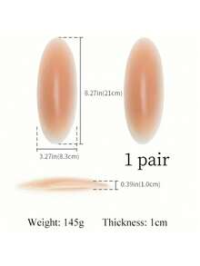 2pcs Ultra-Soft Silicone Leg Shaping Pads ,Adhesive Pad Anti Allergic Soft Silicone Calf Corrector, Skin Friendly, For Crooked Or Thin Skinny Legs,Self-Adhesive, No-Show Design ,Instantly Correct Knock Knees & Support Calves ,Reusable, Comfortable, Discreet - Perfect For Daily Wear !For Outdoor,Sport,Travel,Household,Office,School Summer Cooling,Beach,Travel