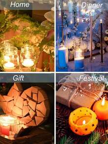 100 piezas de mechas de vela sin humo con núcleo puro para hacer velas DIY, suministros para fiestas, decoración de habitaciones, regalos de cumpleaños y graduación, kits de fabricación de velas con mechas previamente enceradas de bajo humo para adultos que hacen velas de cera de soja y cera de abeja para Halloween, otoño, festivales, vacaciones, invierno, decoración de habitaciones y regalos.