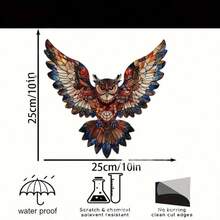 1 pièce Attrape-soleil contemporain en acrylique en forme de chauve-souris, décoration d'Halloween. Artisanat 2D 20,3 x 18,5 cm - Ornement suspendu de style vitrail, décoration d'Halloween polyvalente, décoration murale, cadeau pour la maison, centre de couronne - Imperméable, résistant aux solvants, sans plumes.