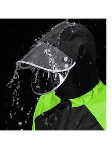 بدلة مطر مقاومة للماء وبنطال، بدلة مطر أنيقة للركوب في العواصم المطيرة للرجال، ملابس مطر للدراجات النارية