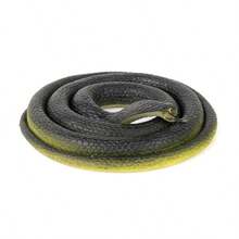 1pc 80cm Toy Snake, TPR Soft Rubber Realistic Cobra, Prank Scary Joke Decor Gift, Halloween Gag, Birthday Present