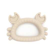1pc Silicone Baby Teether, Crab & Rabbit Shaped Teething Toy, Thanksgiving, Halloween, Christmas Gift - Crab - View 12