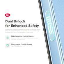 itel A70 256GB+4GB，6.6英寸高清+超窄底框+侧指纹+旗舰复合板外观，5000mAh长续航+Type-C 10W快充 - 藍色 - 查看 9