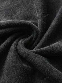 Camiseta de algodón Es Trus, estampado divertido de mariposa rosa y letra, estilo coreano retro de moda callejera y versátil Y2K, adecuada para ocio al aire libre, estilo punk regular de cuello redondo, manga corta y lavada - Negro - Ver 6