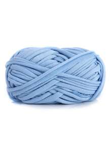 Premium Polyester Crochet & Knitting Yarn - 1pc, 100G Each, 30m Length - Ideal For DIY Projects, T-Shirts, Slippers & Baskets,Fabric Strip Handmade Weaving Diy Bag, Toy, Shoe, Carpet, Organizing Basket Thread