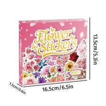 200pcs Flower Stickers For Water Bottle, Skateboard, Luggage, Phone Case, Guitar, Piano, Room, Notebook, Wall Decor