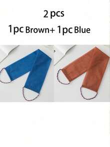 1 Bộ khăn tắm tẩy tế bào chết lưới dài kiểu Châu Phi, hai mặt dùng để tẩy tế bào chết nhẹ nhàng, thô ráp, tẩy tế bào chết toàn thân hiệu quả, dụng cụ chà lưng khi tắm, chất liệu lưới cao cấp, thiết kế khăn có dây đeo tiện lợi, khăn tắm xơ mướp, miếng bọt biển cho làn da mịn màng, thích hợp sử dụng hàng ngày - Nhiều màu - Xem 10