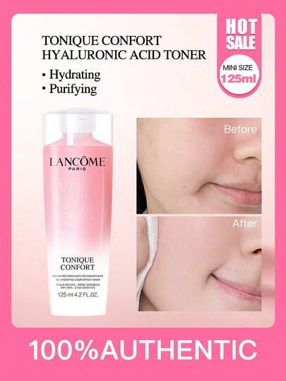 Lancôme TONIQUE CONFORTRE Hydrating Comforting Toner | 125ml Mini Travel Size, Soothing For Dry Skin