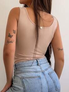 Women T-Shirts - 米色 - 查看 2