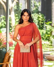 Classic And Elegant Party Dress Sophisticated Dress Bridesmaid Dress Wedding Graduation Parties. - 赤土陶 - 查看 1