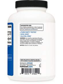 Nutricost HMB (1500mg) And Vitamin D3 (6000 IU) Supplement - 240 Capsules, 80 Servings - Gluten Free And Non-GMO - 其他 - 查看 4