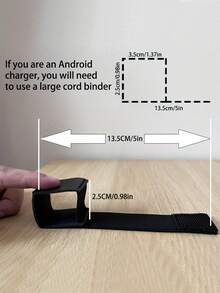 充电线整理器，户外旅行线夹，兼容苹果/安卓充电器 - 彩色 - 查看 5
