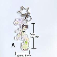 1 móc khóa Acrylic nguyên bản, Thiên thần, Cỏ bốn lá, Người bạn thân trong mơ, Kẻ xấu dễ thương, Trái tim, Thường ngày, Thời trang, Bạn thân, Chị gái, Cổ điển Y2K, Trường học Nhật Bản, Dễ thương, Đường phố, Thường ngày, Tiệc tùng, Điện thoại, Trường học, Kỷ niệm, Mặt dây chuyền túi, Mọi mùa, Quà lưu niệm sự kiện của công ty, Ý tưởng quà tặng Giáng sinh cho bạn gái Phụ kiện túi Dây đeo có giá đỡ ID Phụ kiện ô tô Mặt dây chuyền túi Phụ kiện ô tô Giáo viên - Nhiều màu - Xem 10