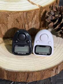 LED 显示计数器环，带复位按钮的手动按压电子数字计数器 - 耐用的 PC 和 PVC 材质，紧凑的设计，大显示屏，缓解压力的手压计数器，用于祈祷、编织、运动计数等的手指计数器（混合颜色） - 彩色 - 查看 22