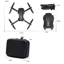 Equipped With Screen Control, Drone, Aerial Photography E99, Optical Flow Hover, Lighting, Aircraft, Foldable Remote-Controlled Airplane, Beginner, Birthday Gift - Multicolor - View 9