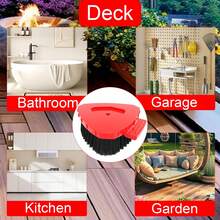 Small Scrub Brush Replacement Head Compatible With O Cedar RinseClean 2-Tank Spin Mop, Mop Replace Head Brush,Scrubber Floor Cleaning Brush,More Layers Of Bristles For Bathroom, Deck, Tile, - * Brush(For 2-Tank)