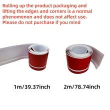 1pc 8cmx2m Flexible Baseboard Made Of Soft PVC Kickboard Line, Floor Skirting Line, Waterproof Self-Adhesive Vinyl Wall Base Cove Base