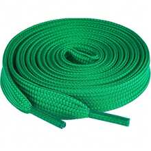 1 对厚扁平镂空彩色鞋带,耐磨,男女通用,适用于运动鞋、休闲鞋、运动鞋、登山靴,长度 120 厘米(约 47.24 英寸),圣诞礼物,红色,31 种颜色可选 - 彩色 - 查看 27