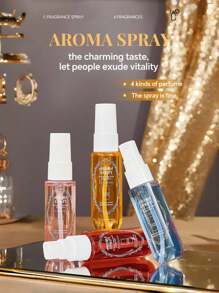 1 pieza de 80ml Spray de fragancia, fragancia de larga duración, desodorante de ropa, difusor de aroma para decoración del hogar, perfecto para el Body y el cabello, regalo ideal para fiestas...